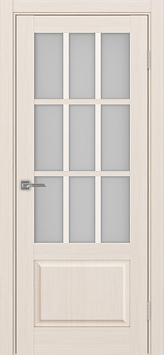 Дверь Эко 642.2221 ясень перламутровый, сатинат