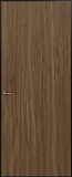 Дверь скрытая ИУ-42 AL black с 4-х сторон, шпон грецкий орех 2,4 м