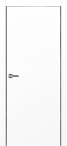 Недавно просмотренные - Дверь Эко 201 белый снежный, кромка AL хром SC с 4-х сторон, глухая