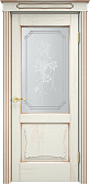 Схожие товары - Дверь Итальянская Легенда массив дуба Д6 эмаль F120 с золотой патиной, стекло 6-2