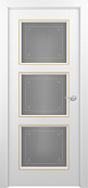 Схожие товары - Дверь Z Grand Т3 decor эмаль White patina Gold, сатинат