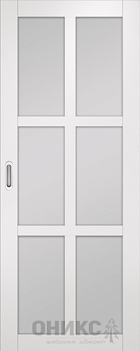 Перегородка Оникс №5 эмаль белая, сатинат белый