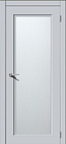 Дверь V Квадро-6 эмаль лайтгрей, сатинат