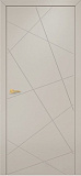 Дверь Оникс Концепт №1 эмаль латте, глухая