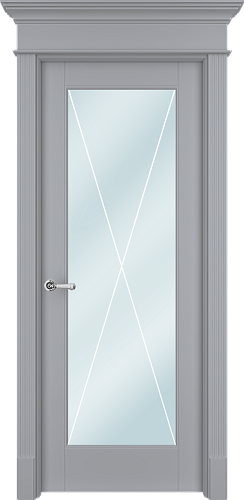Дверь ТанХС эмаль RAL 7047, сатинат