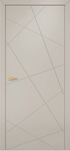 Дверь Оникс Концепт №1 эмаль латте, глухая
