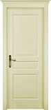 Дверь ДР массив ольхи Гармония эмаль слоновая кость, глухая
