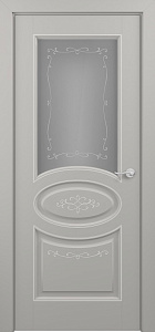 Недавно просмотренные - Дверь Z Provans Т1 decor эмаль Grey patina Silver, сатинат
