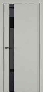 Недавно просмотренные - Дверь Z A2 эмаль RAL 7047 кромка AL, лакобель black classic