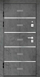 Недавно просмотренные - Входная дверь Флагман Монарх Z, бетон графит/панель на выбор