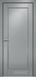 Дверь Оникс Италия 1 эмаль RAL 7040, глухая