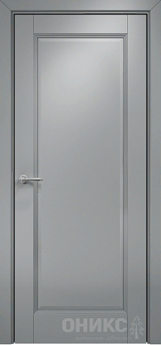 Дверь Оникс Италия 1 эмаль RAL 7040, глухая