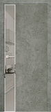 Дверь Оникс Сеул бетон светлый, глухая