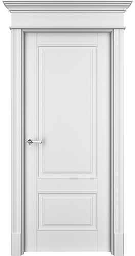 Дверь Ассоль Оксфорд-2 эмаль белая, глухая