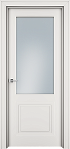 Недавно просмотренные - Дверь Паспарту-2 эмаль RAL 9010, сатинат