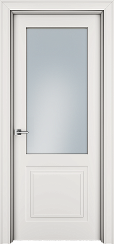Дверь Псп2с эмаль RAL 9010, сатинат