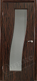 Дверь Оникс Каскад эбен, сатинат