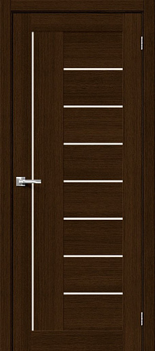 Дверь Браво Вуд Модерн-29 дуб золотой, стекло "Magic Fog"