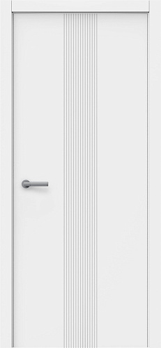 Дверь V Лонг-4 эмаль белая, глухая