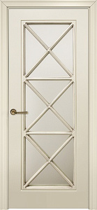 Недавно просмотренные - Дверь Оникс Турин фрезерованная эмаль слоновая кость, сатинато с решеткой №5