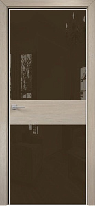 Недавно просмотренные - Дверь Оникс Соло 2 мокко, глухая, Lacobel RAL 8028