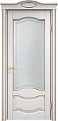 Схожие товары - Дверь Итальянская Легенда массив ольхи ОЛ33 белый грунт с патиной золото, стекло 33-2
