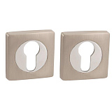 Накладка на цилиндр Punto ET ZQ SN/CP-3 матовый никель/хром