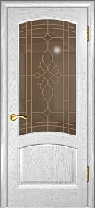 Недавно просмотренные - Дверь Legend Лаура дуб белая эмаль, стекло