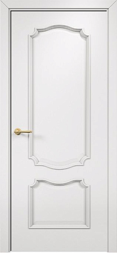 Дверь Оникс Венеция эмаль белая, глухая