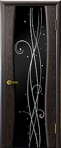 Недавно просмотренные - Дверь ДР Vetro Диамант 2 черный абрикос, стекло