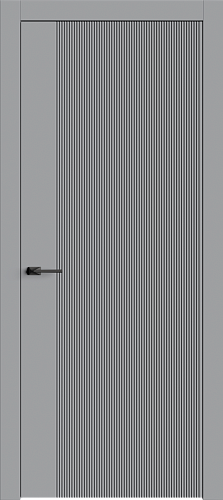 Дверь Лайн2 серая, глухая