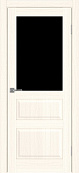 Схожие товары - Дверь Эко 631.211 ОФ3 ясень светлый, lacobel черный