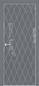 Недавно просмотренные - Дверь Оникс Арт, лакобель серый RAL 7040, пескоструй №10