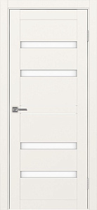 Недавно просмотренные - Дверь Эко 561.12 бежевый, lacobel белый