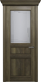 Недавно просмотренные - Дверь Статус CLASSIC 532 дуб винтаж, стекло сатинато с алмазной гравировкой грань