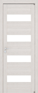 Недавно просмотренные - Дверь ДР экошпон Master 56002 латте, сатинато белое