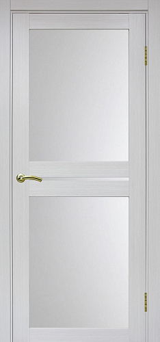 Дверь Эко 520.222 ясень серебристый, сатинат