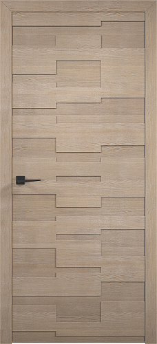Дверь ПМЦ Design массив дуба Alveola пергамент, глухая