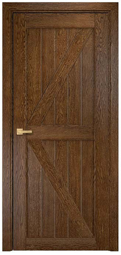 Дверь Оникс Лофт №2 каштан, глухая