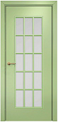 Схожие товары - Дверь Оникс Турин фрезерованная эмаль фисташковая, сатинато с решеткой №2