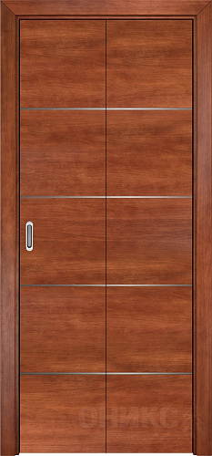 Дверь-книжка Оникс Трио анегри темный, глухая