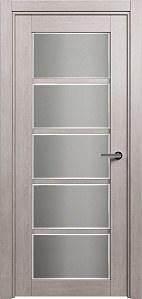 Недавно просмотренные - Дверь Статус OPTIMA 122 Ф дуб серый, стекло Фацет