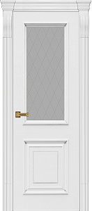 Недавно просмотренные - Дверь Юркас Диана эмаль белая, стекло мателюкс с фрезеровкой