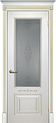 Схожие товары - Дверь Текона эмаль Smalta 04 белый RAL 9003 патина золото, остекленная