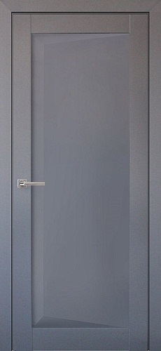 Дверь ДР Perfecto экошпон 105 Barhat Grey, глухая