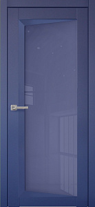 Недавно просмотренные - Дверь ДР Perfecto экошпон 105 Barhat Blue, стекло Blue
