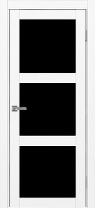 Недавно просмотренные - Дверь Эко 530.222 белый снежный, lacobel черный