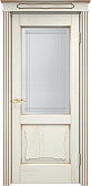 Схожие товары - Дверь ПМЦ массив дуба Д6 эмаль F120 с золотой патиной, стекло 6-7