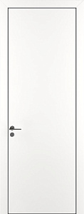 Недавно просмотренные - Дверь Z K7 полипропилен белый, ALU кромка черная, глухая
