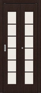 Недавно просмотренные - Дверь Браво ламинированная 2С венге, сатинато белое